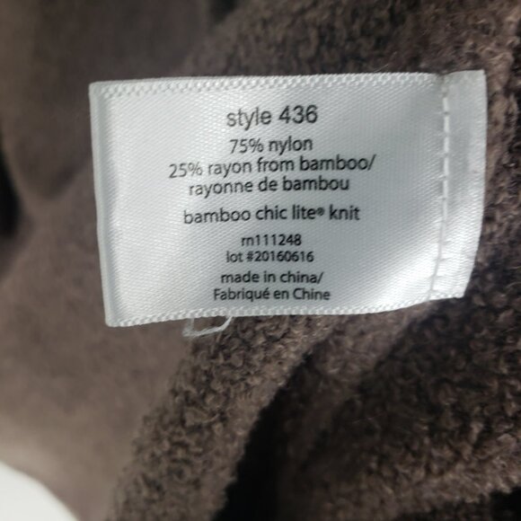 Barefoot Dreams Bamboo Chic Lite Calypso Open Front Wrap Cardigan Sweater S / M - Picture 7 of 7